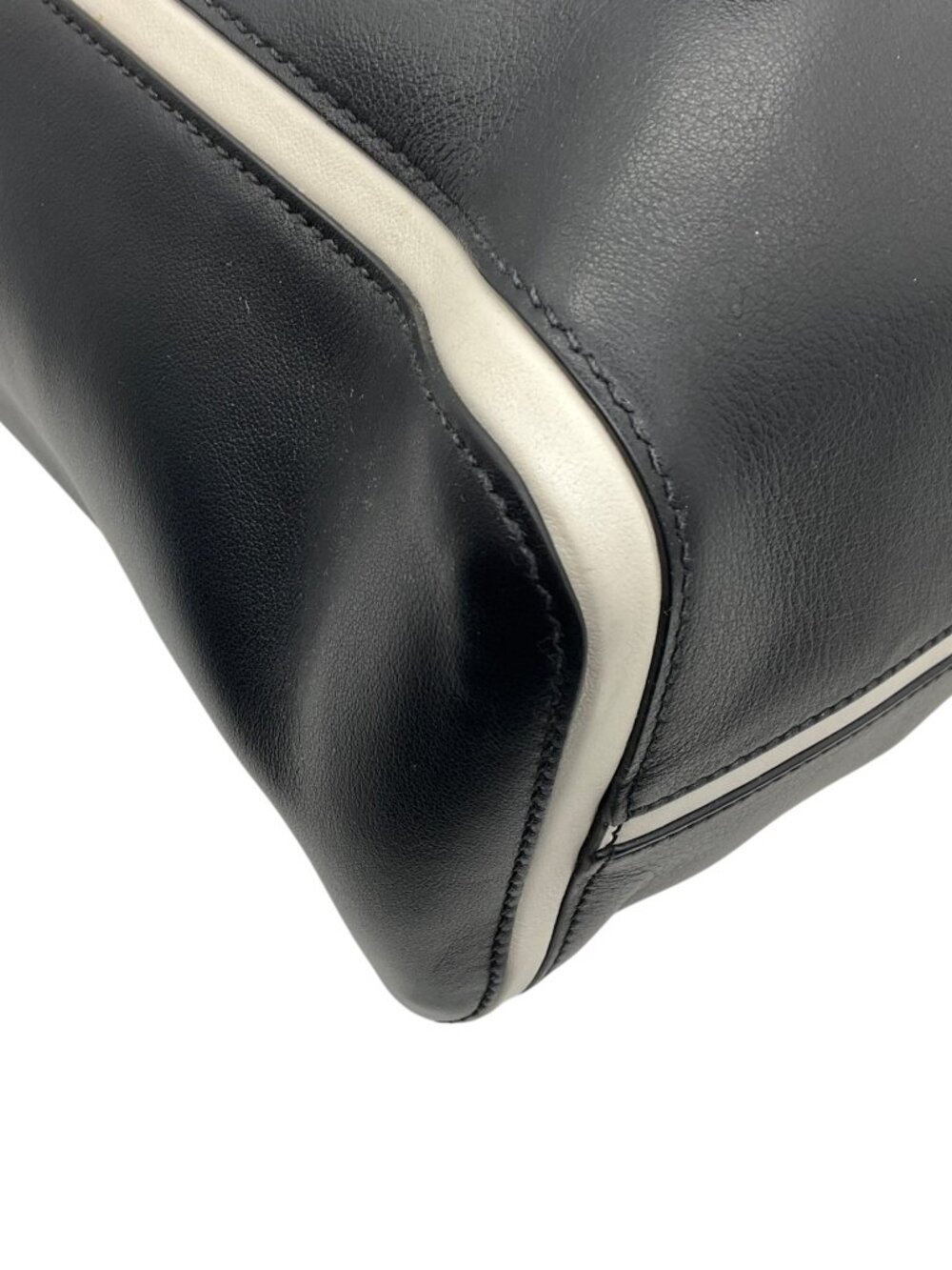 Prada Black Leather Ouverture Grace Lux Medium Tote Bag - Picture 9 of 11